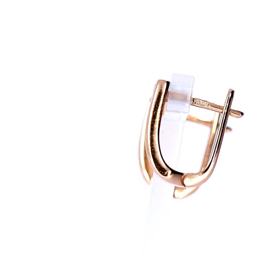 Auksiniai auskarai su cirkoniu