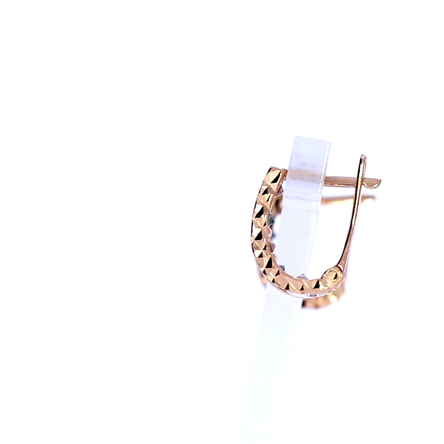 Золотые серьги