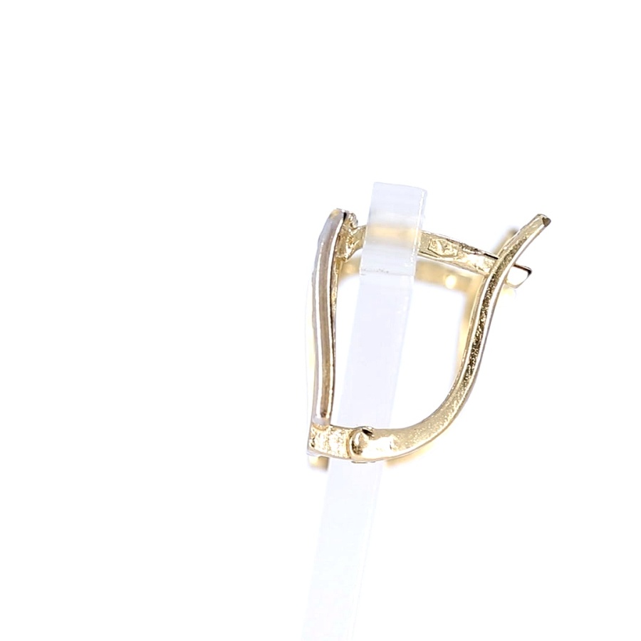 Auksiniai auskarai su cirkoniu