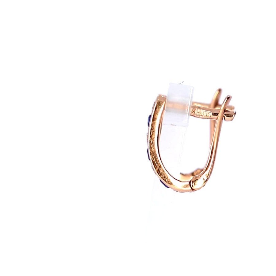 Золотые серьги