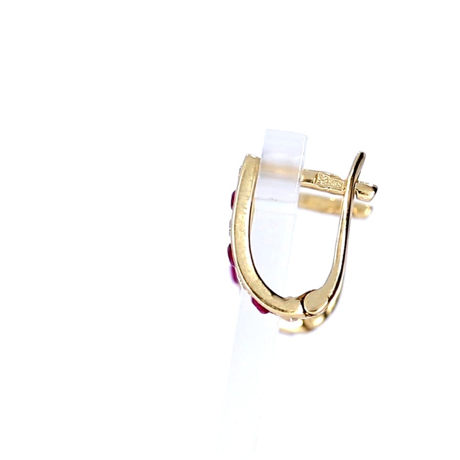 Золотые серьги