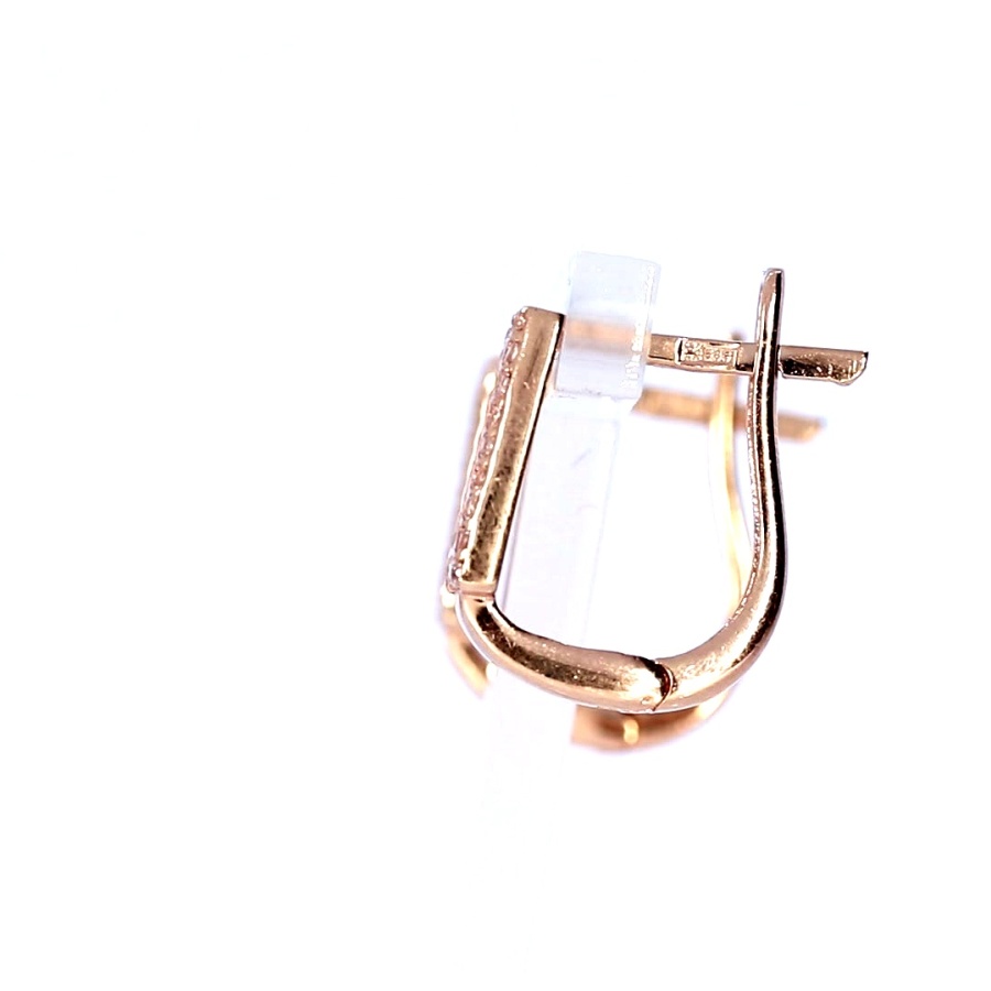 Золотые серьги