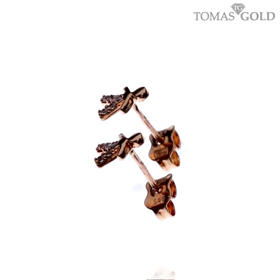 Auksiniai vaikiški auskarai