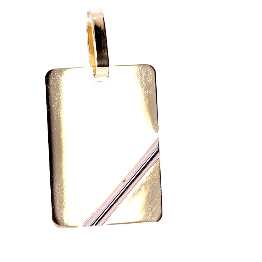 Golden pendant