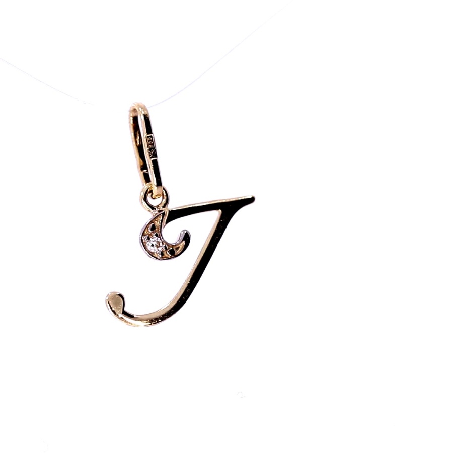 Auksinis  pakabukas „Raidė“