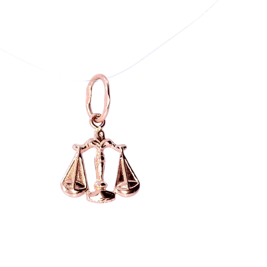 Auksinis pakabukas „Svarstyklės“