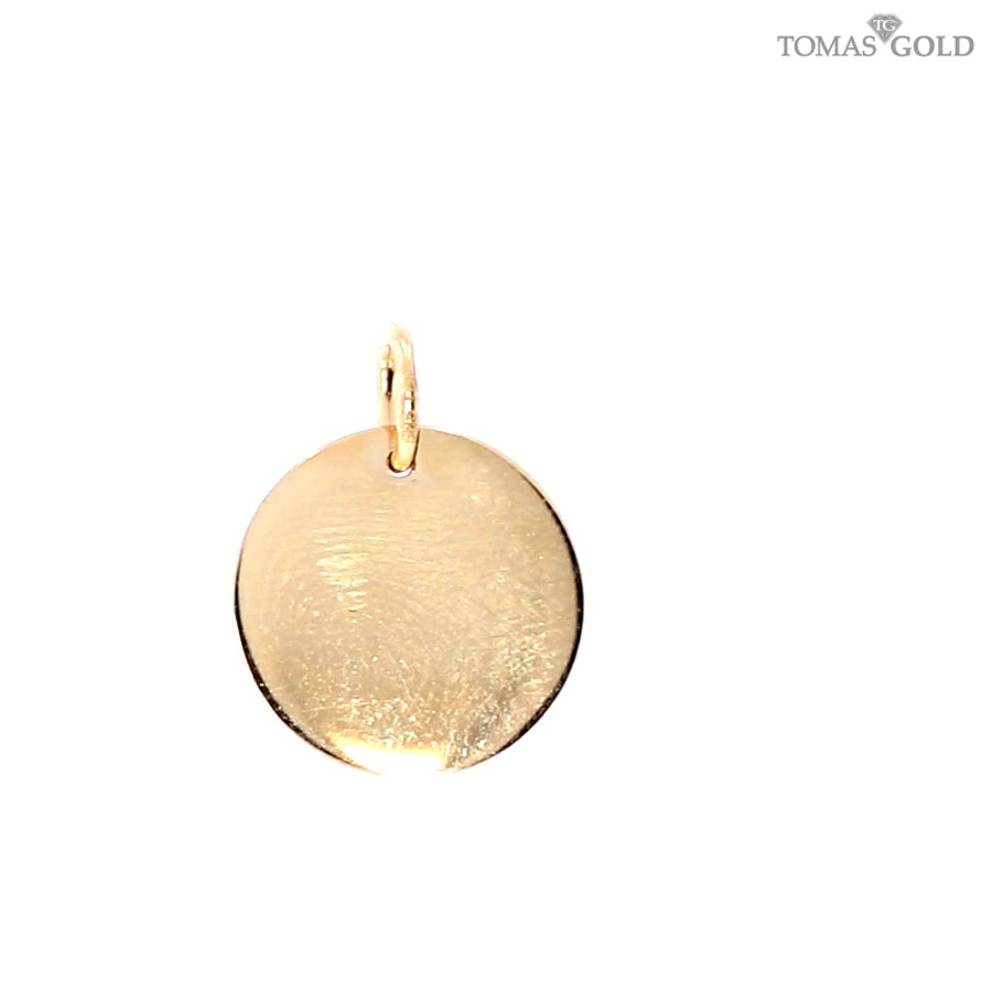 Золотой кулон