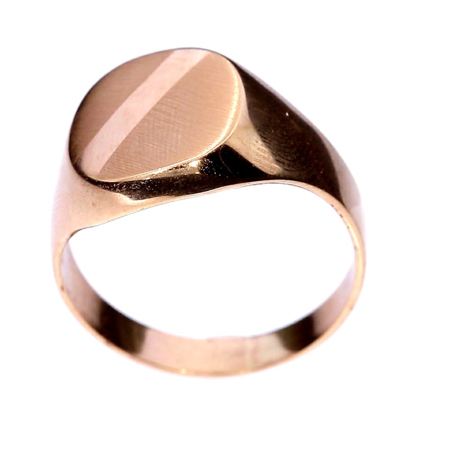 Vyriškas auksinis žiedas