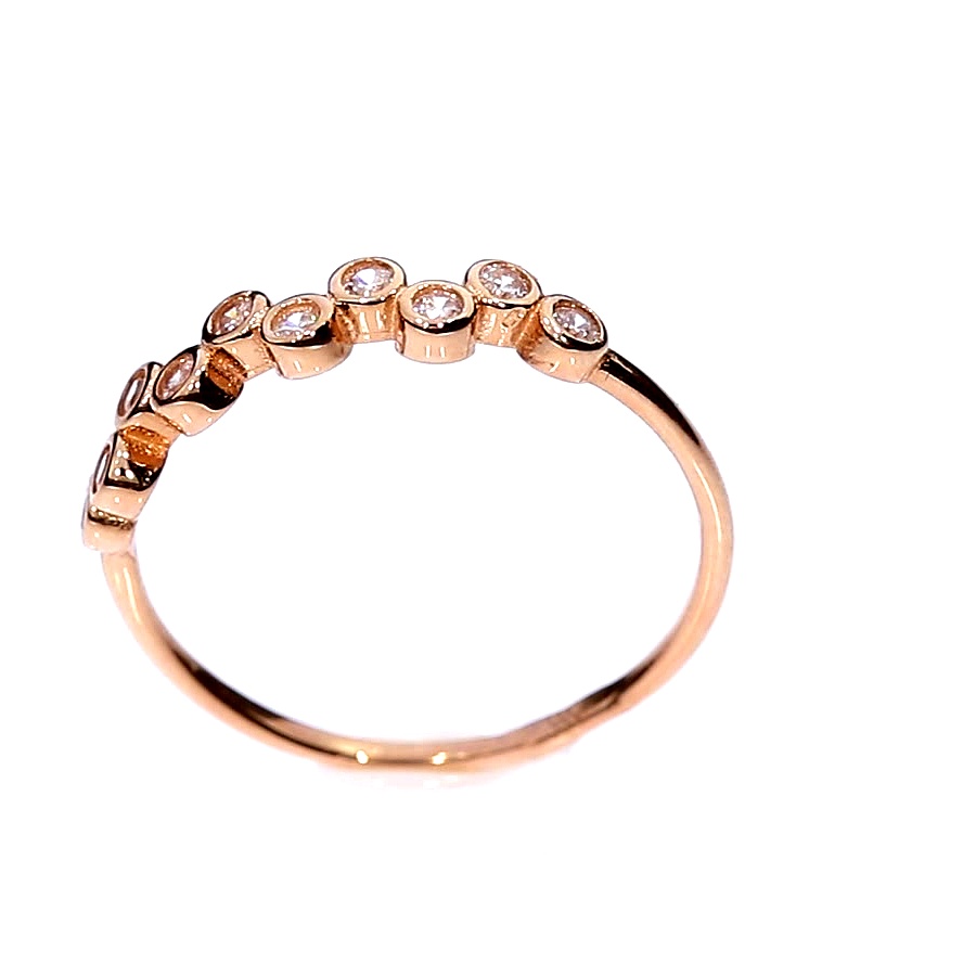 Auksinis žiedas su cirkoniu