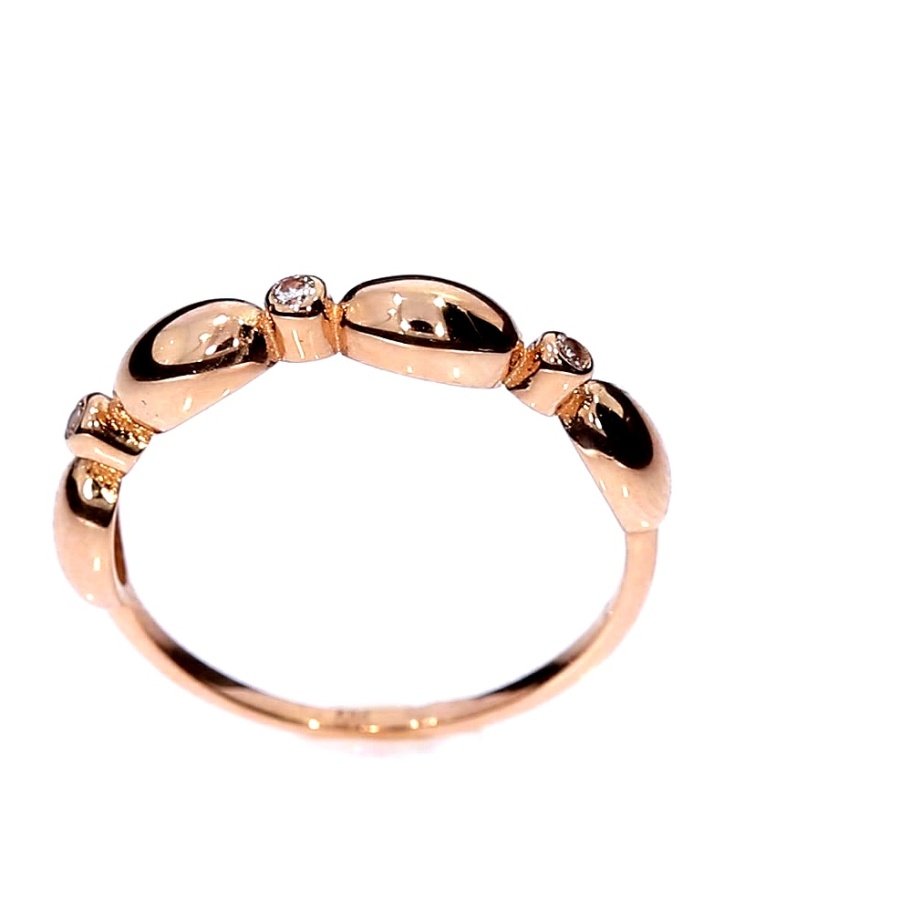 Золотое кольцо с цирконом