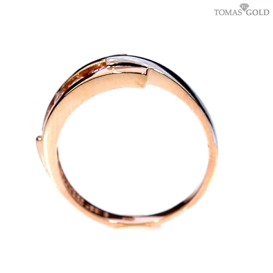 Auksinis žiedas su cirkoniu