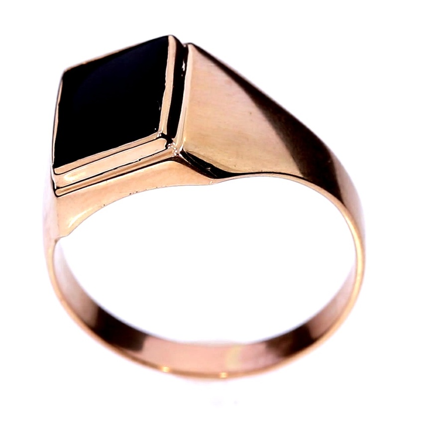 Vyriškas auksinis žiedas