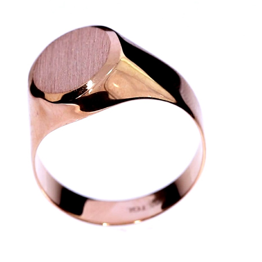 Vyriškas auksinis žiedas