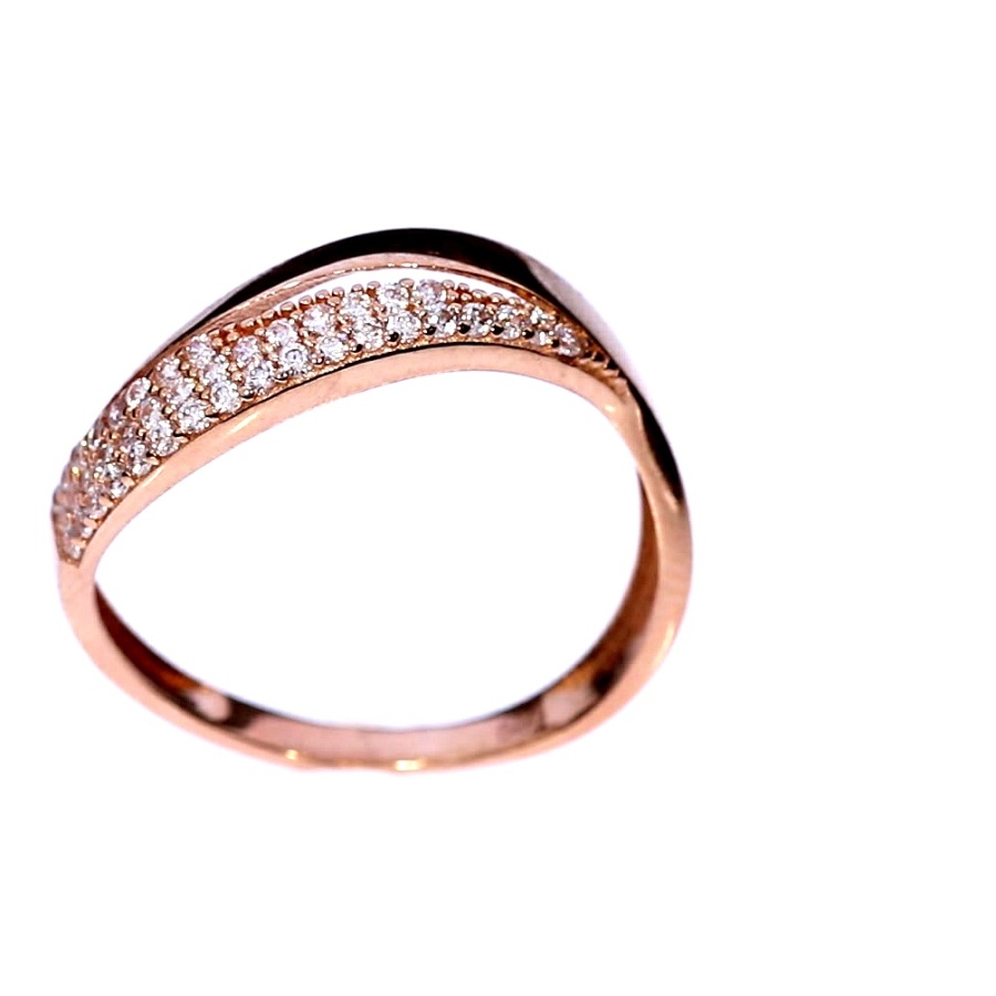 Золотое кольцо с цирконом