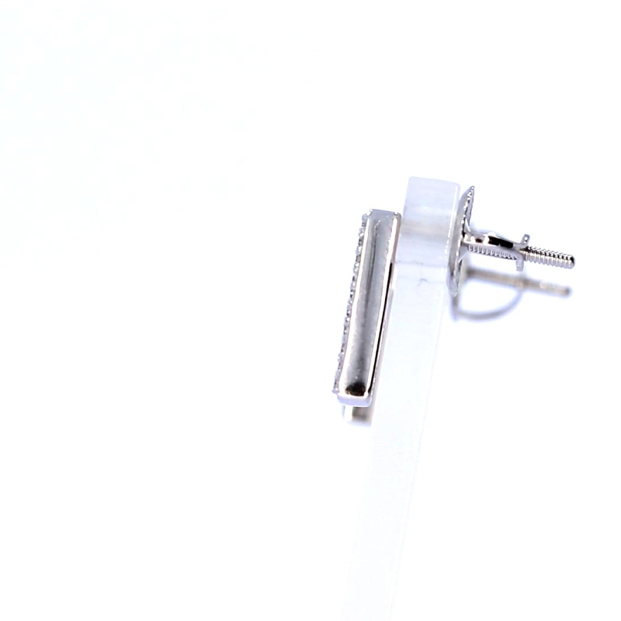 Золотые серьги с цитрином