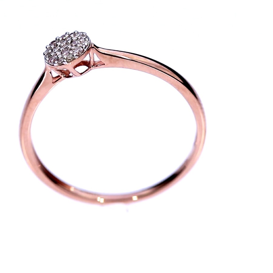 Vääriskividega kuldsõrmus