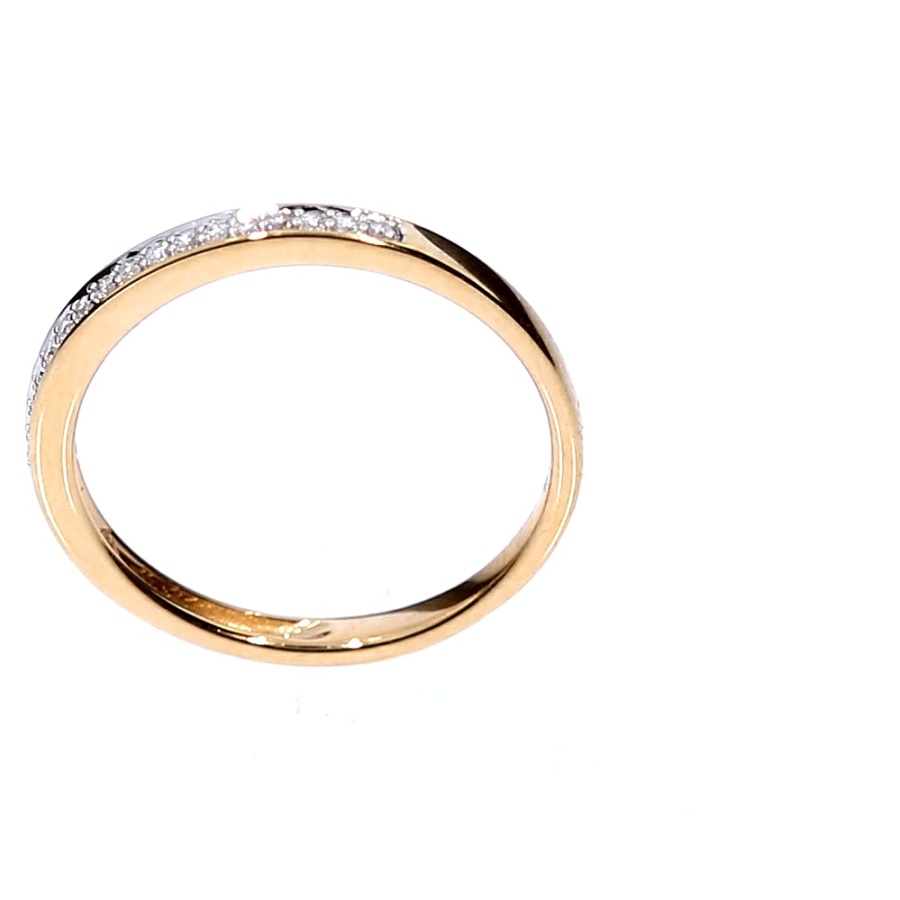 Золотое кольцо с бриллиантами